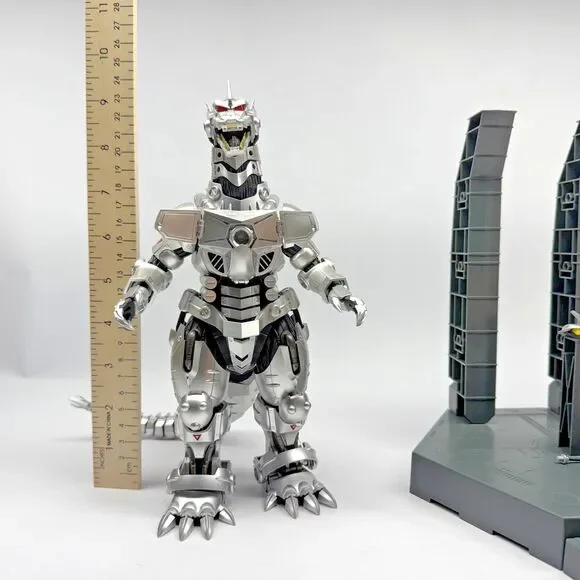 Bandai Soul of Chogokin GX-103 Kiryu Mechagodzilla 2002 Godzilla Figure 9”